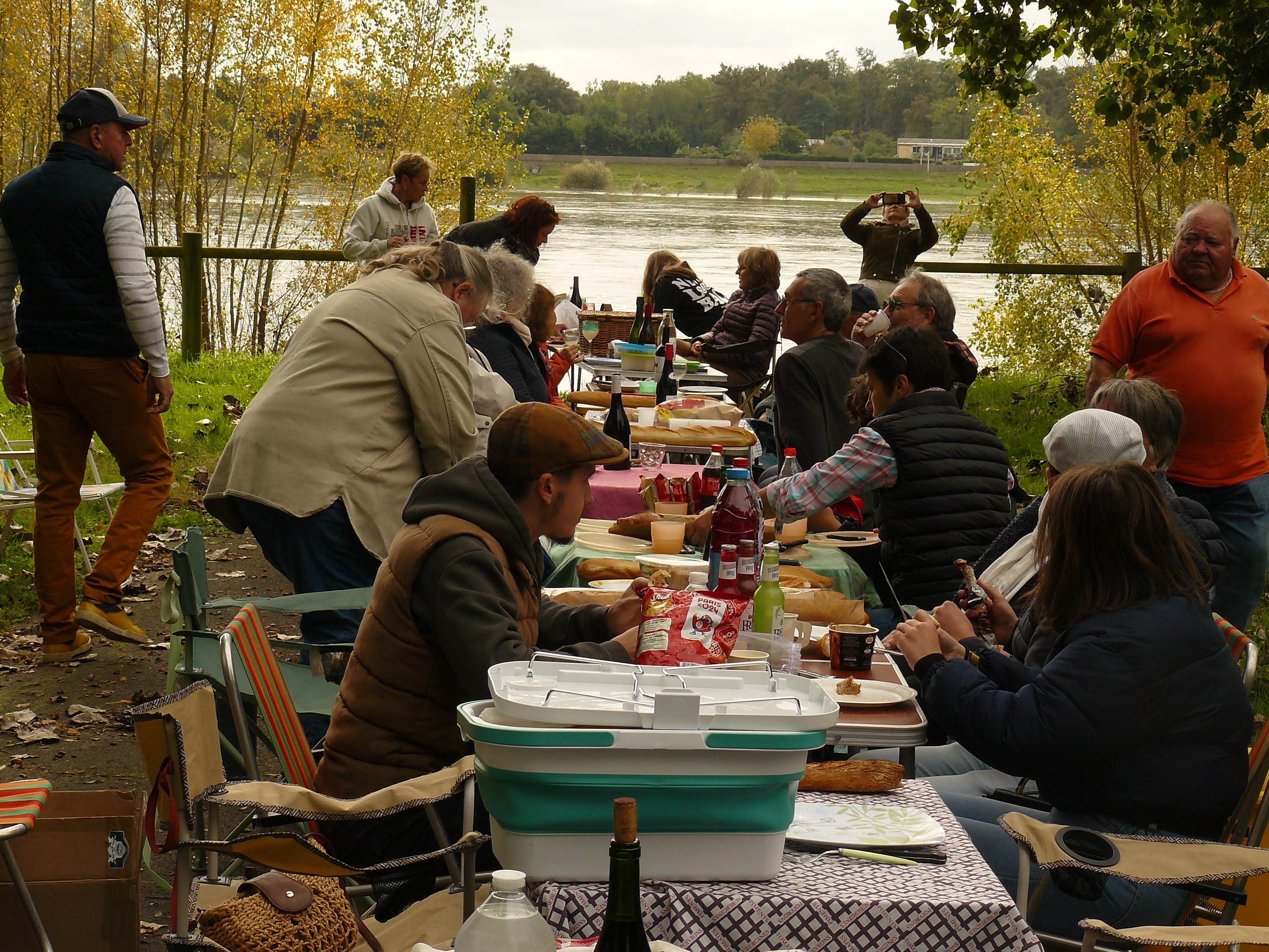 Sortie bernache et châtaignes - Camping de Chouzé sur loire