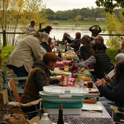 Sortie bernache et châtaignes - Camping de Chouzé sur loire